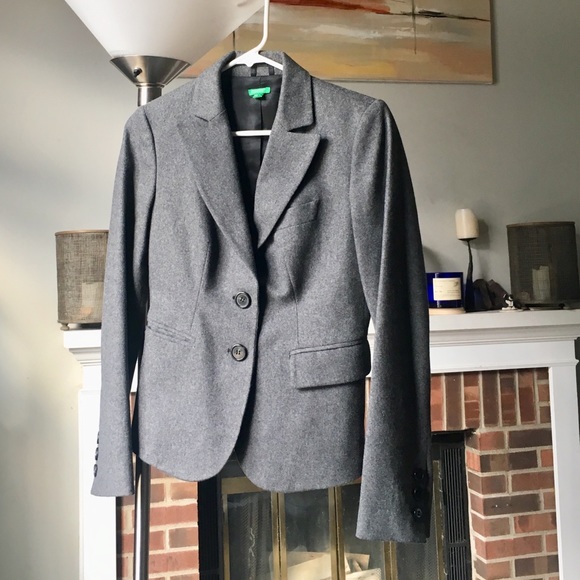 United Colors of Benetton wool blazer jacket - Picture 1 of 6